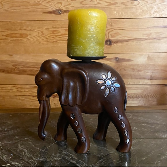 Elephant Candle Holder - Picture 2 of 7